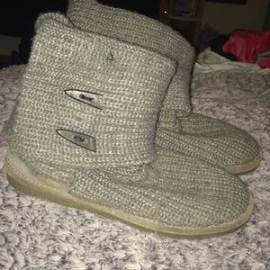 Bear paw sweater boots